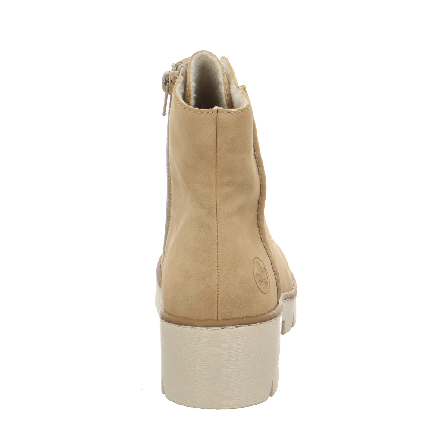 Schnürboots beige