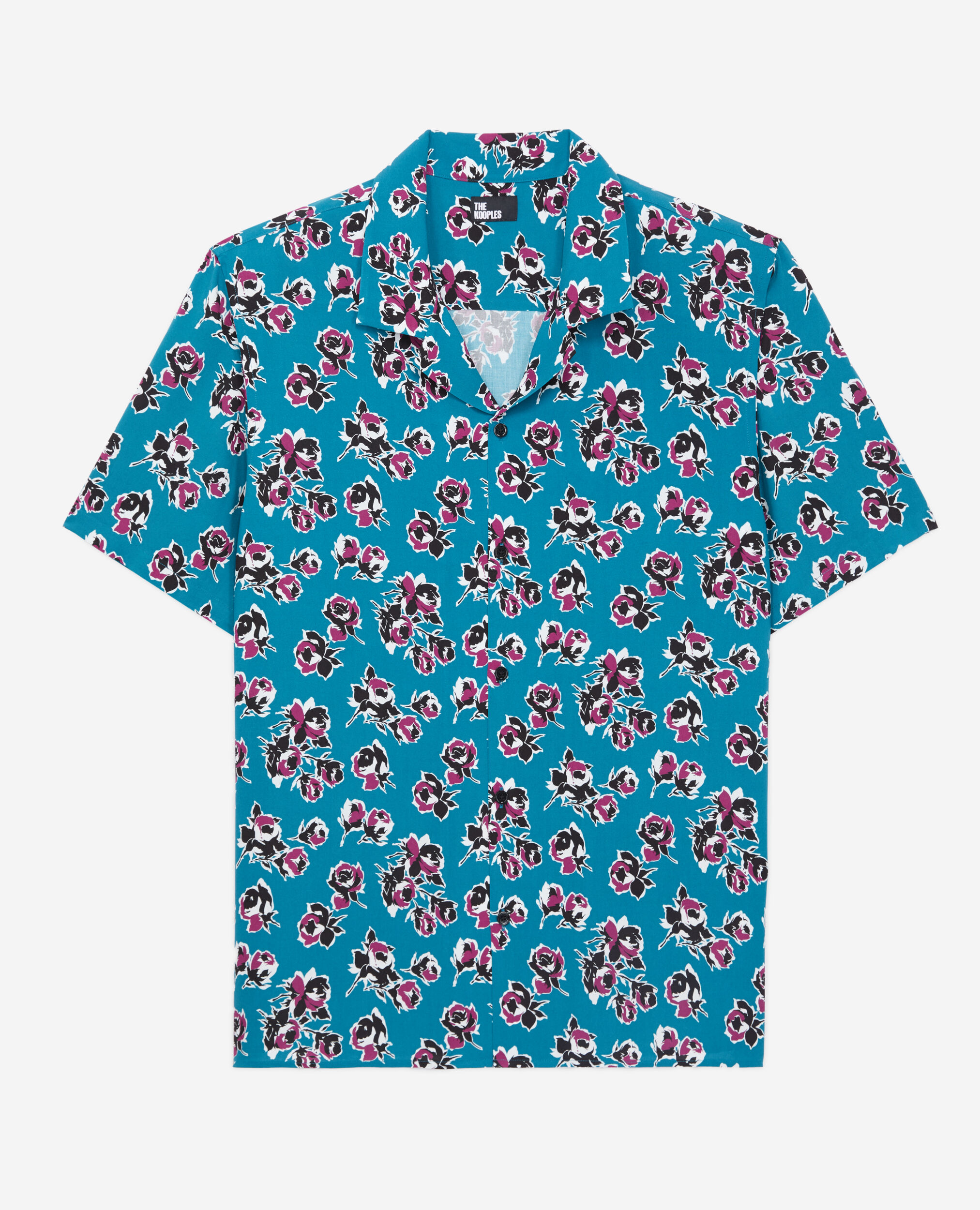 Chemise imprimée manches courtes