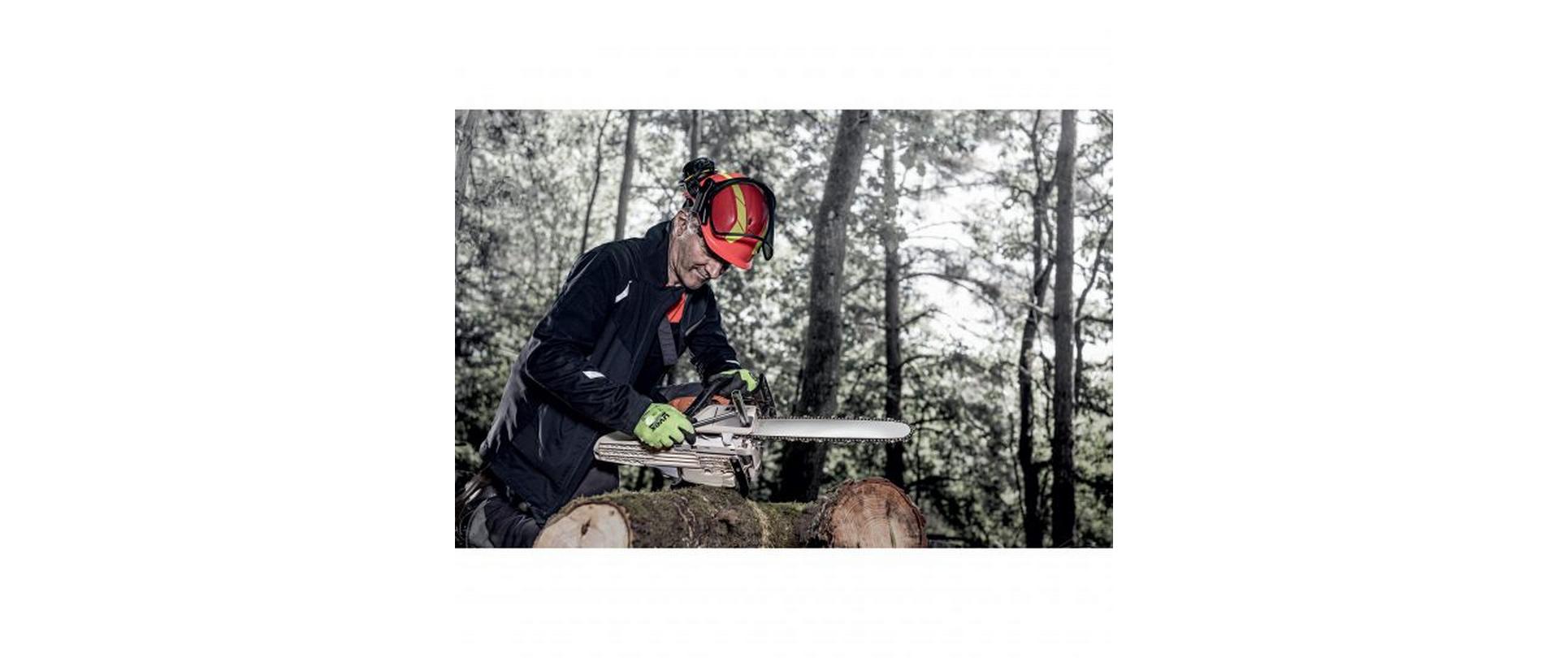 Schutzhelm Pheos Forestry, Rot<br>Forsthelm Komplettset