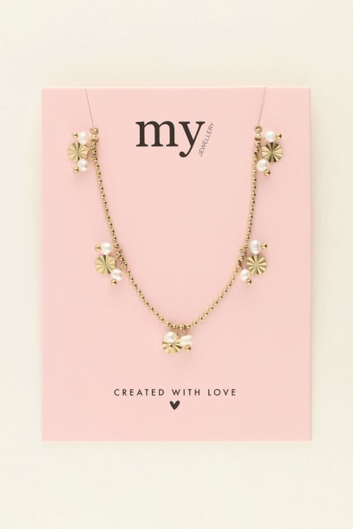 Shapes ketting parels & rondjes