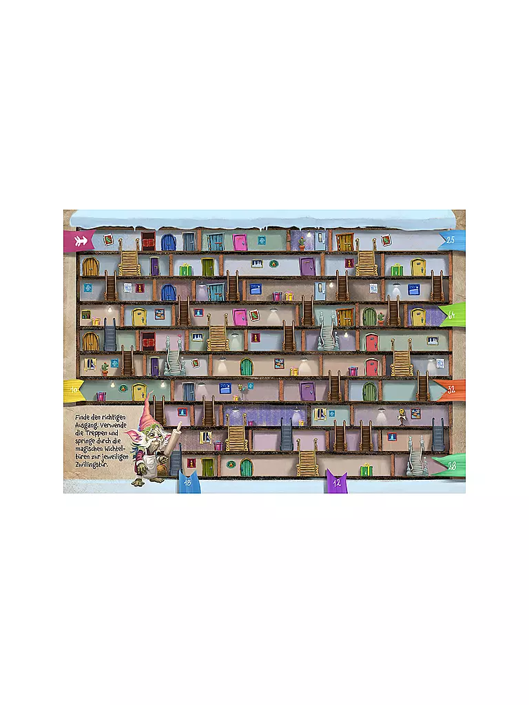 COMPACT VERLAG Das kleine Böse Rätselbuch - 24 fiese Weihnachtslabyrinthe keine Farbe