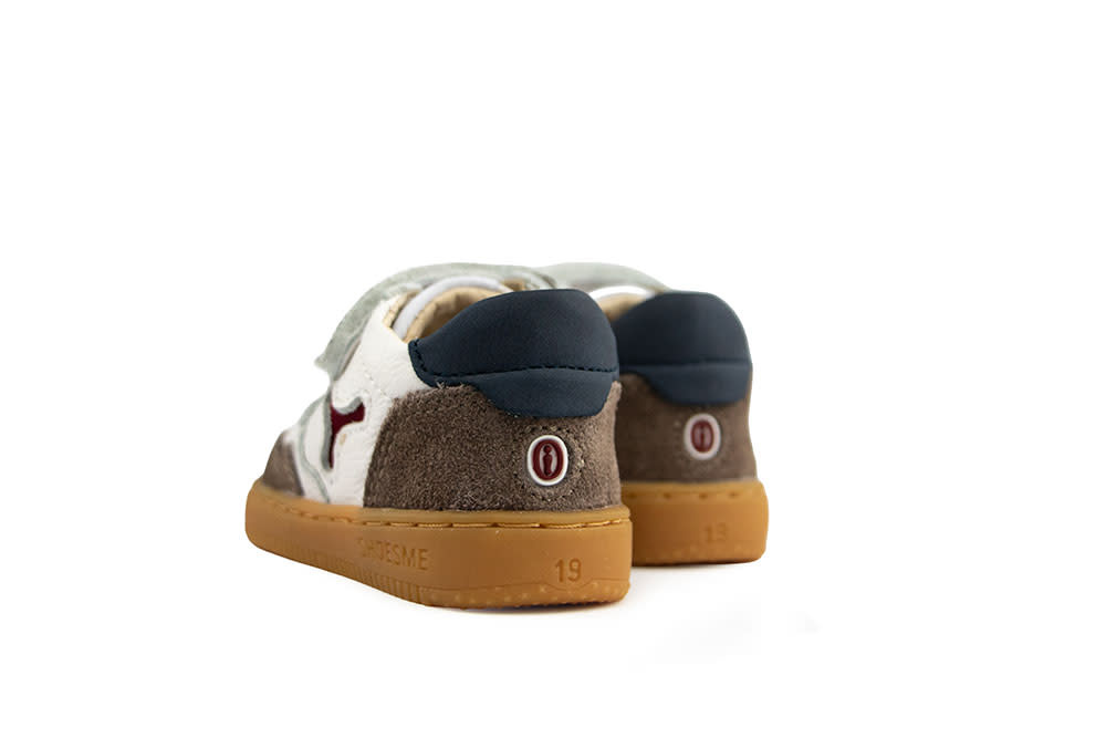 Shoesme Babyproof Sneaker White Taupe