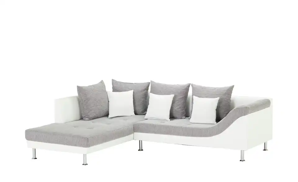 Ecksofa Wiebke Weiß links