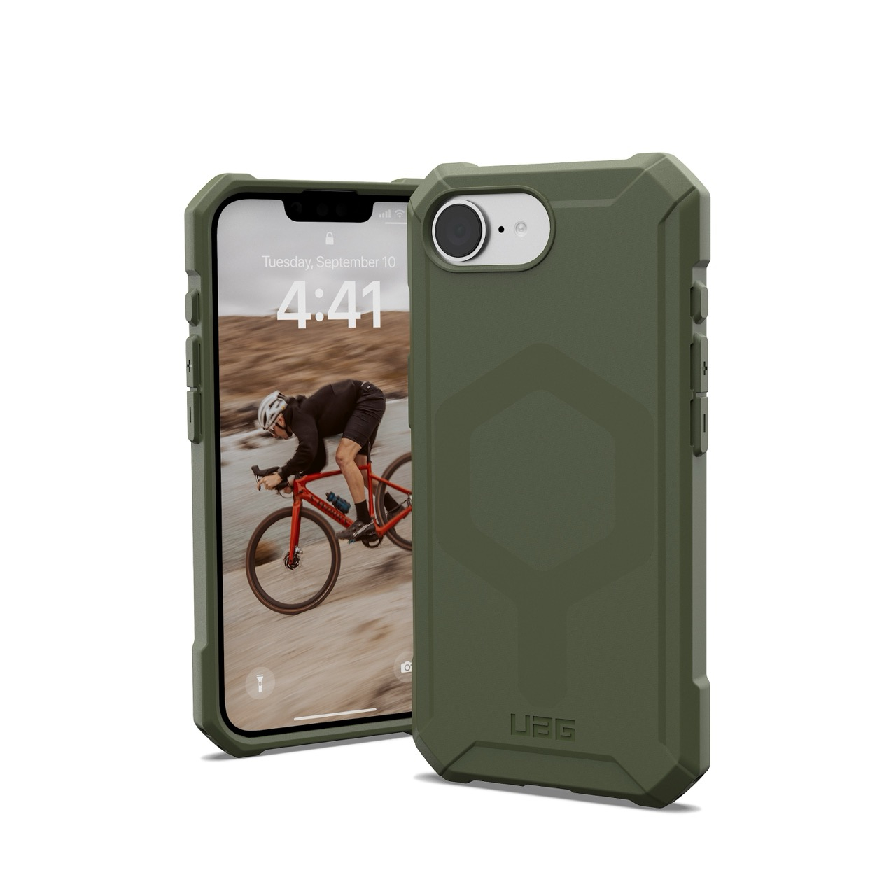 iPhone 16e MagSafe Schutzhülle Essential Armor (114496117272) - Olive Drab