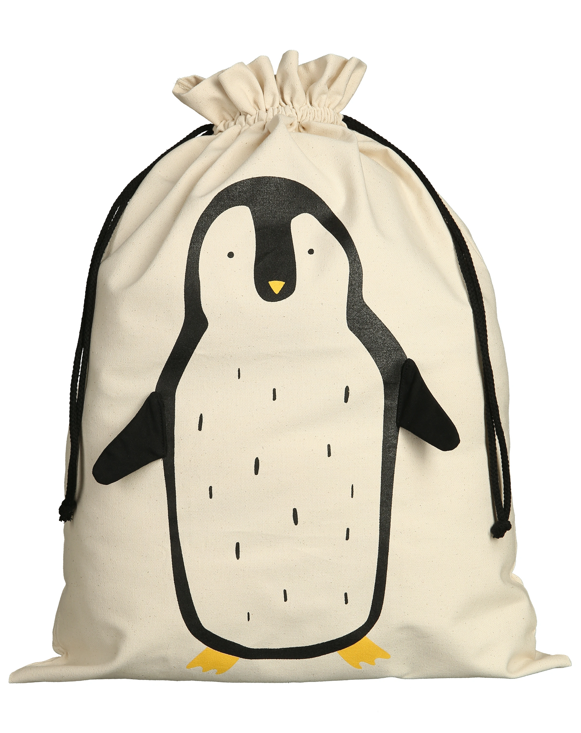 Geschenkesack PINGUIN in natur