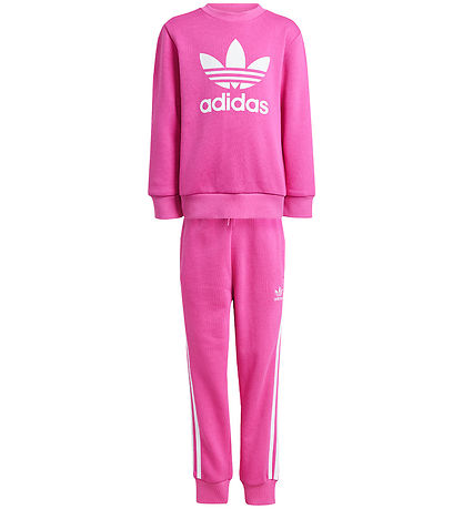adidas Originals Sweatset - Trefoil Crew SE - Pink