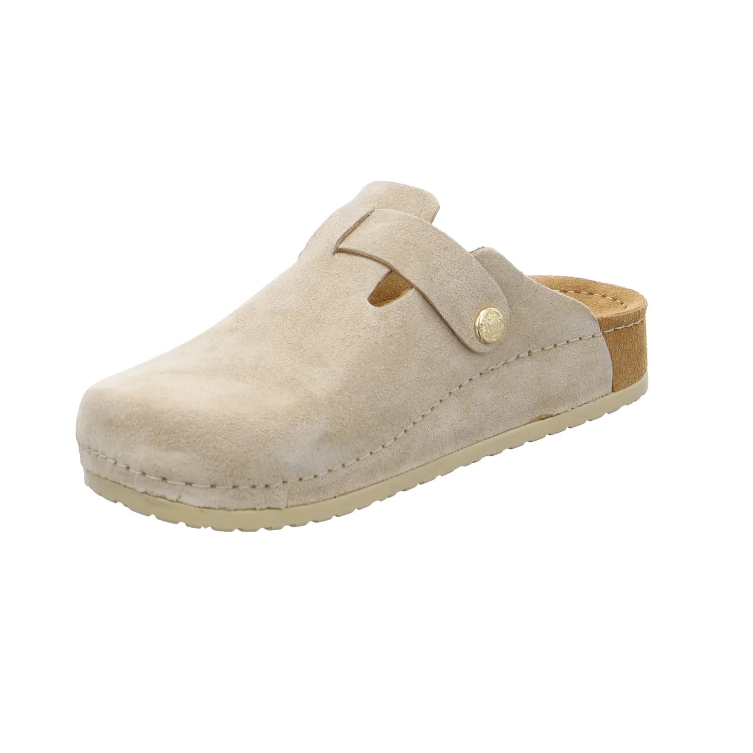 MUBB Hausschuh Beige Leder