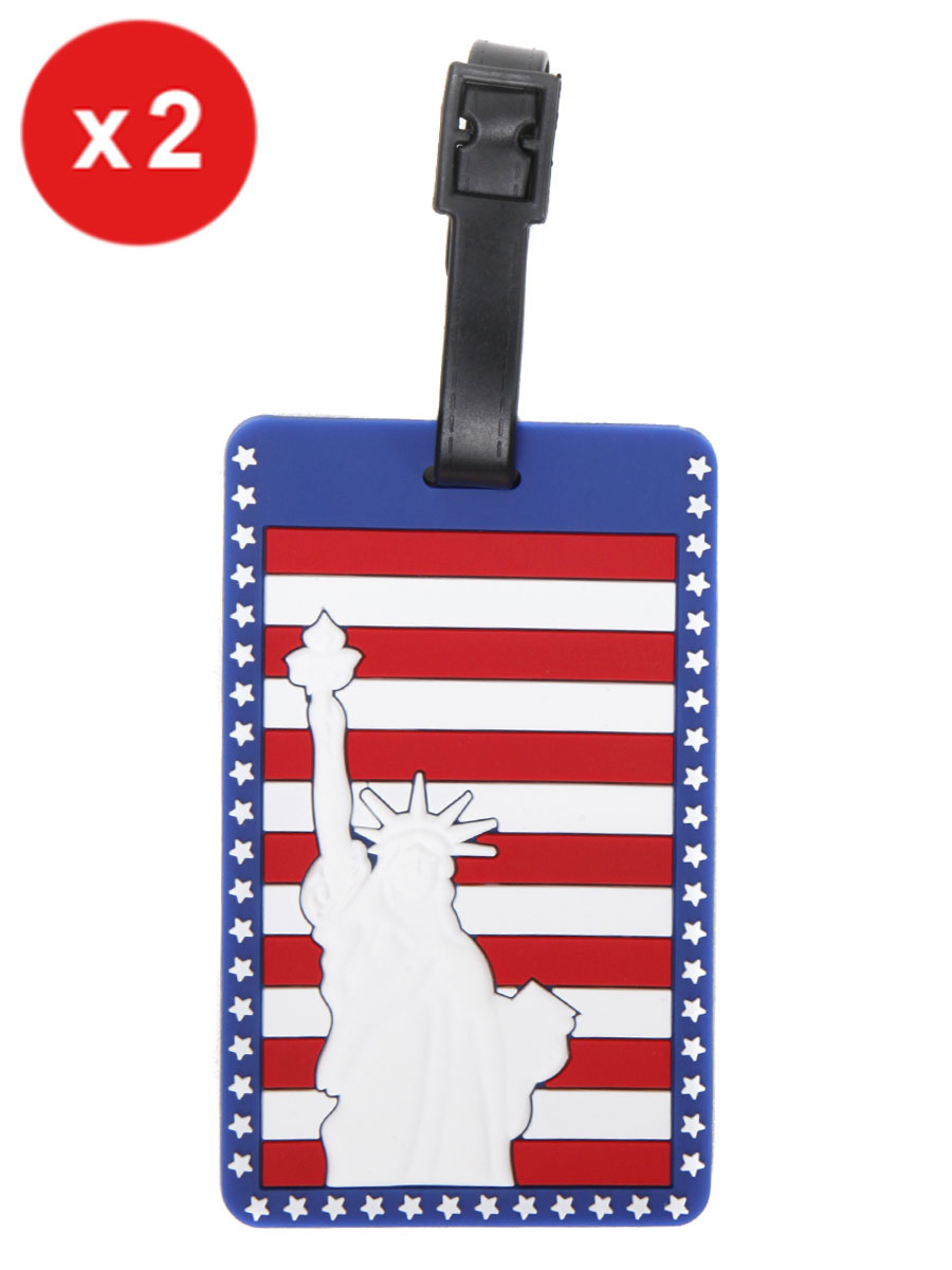 Set de 2 porte-adresses Snowball USA