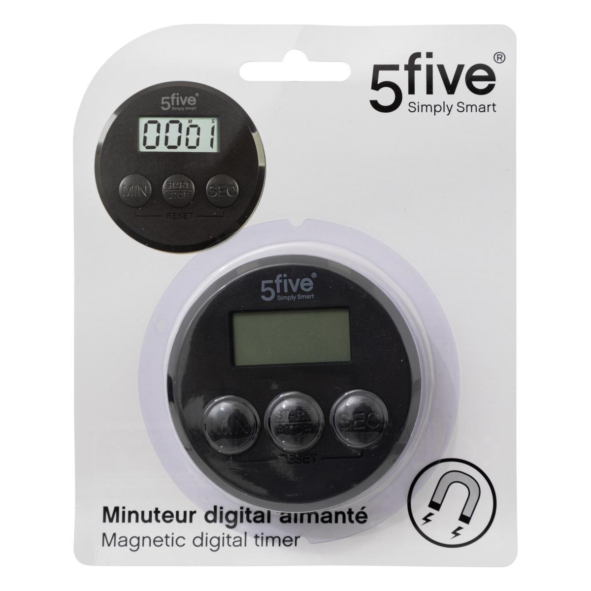 MINUTEUR DIGITAL NOIR