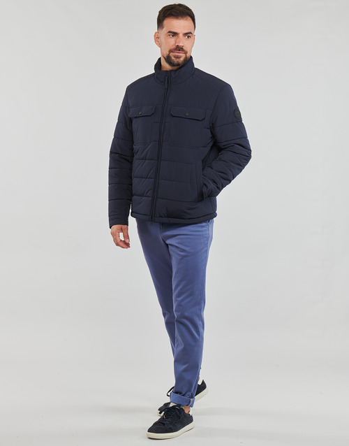 Gant - CHANNEL QUILTED JACKET Marino