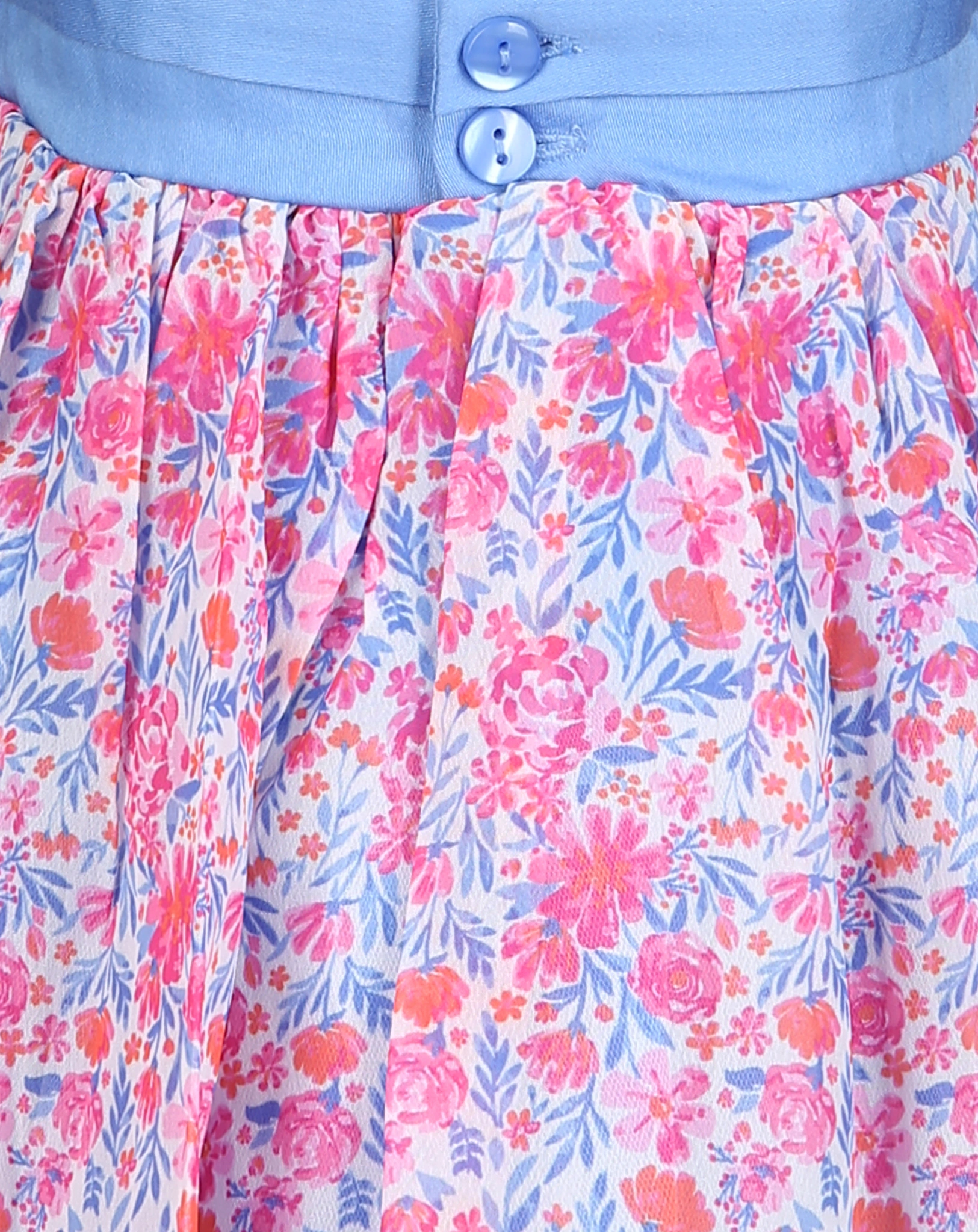 Kleid FLEUR mit Schleife in pink