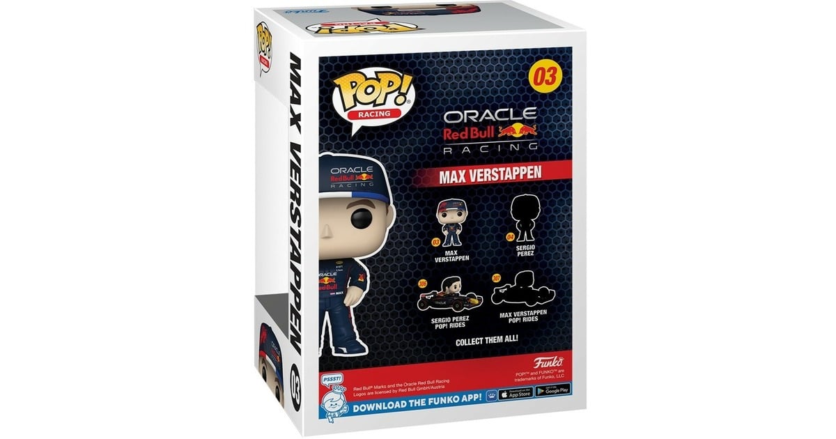 FunkoPop! Vinyl: Formula 1 - Max Verstappen Speelfiguur