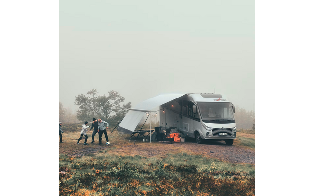 Thule Omnistor 8000 Wandmarkise eloxiert