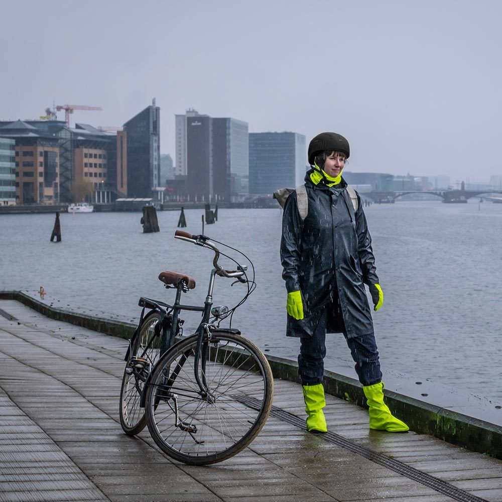 GripGrab Waterproof Helmet Cover Zwart