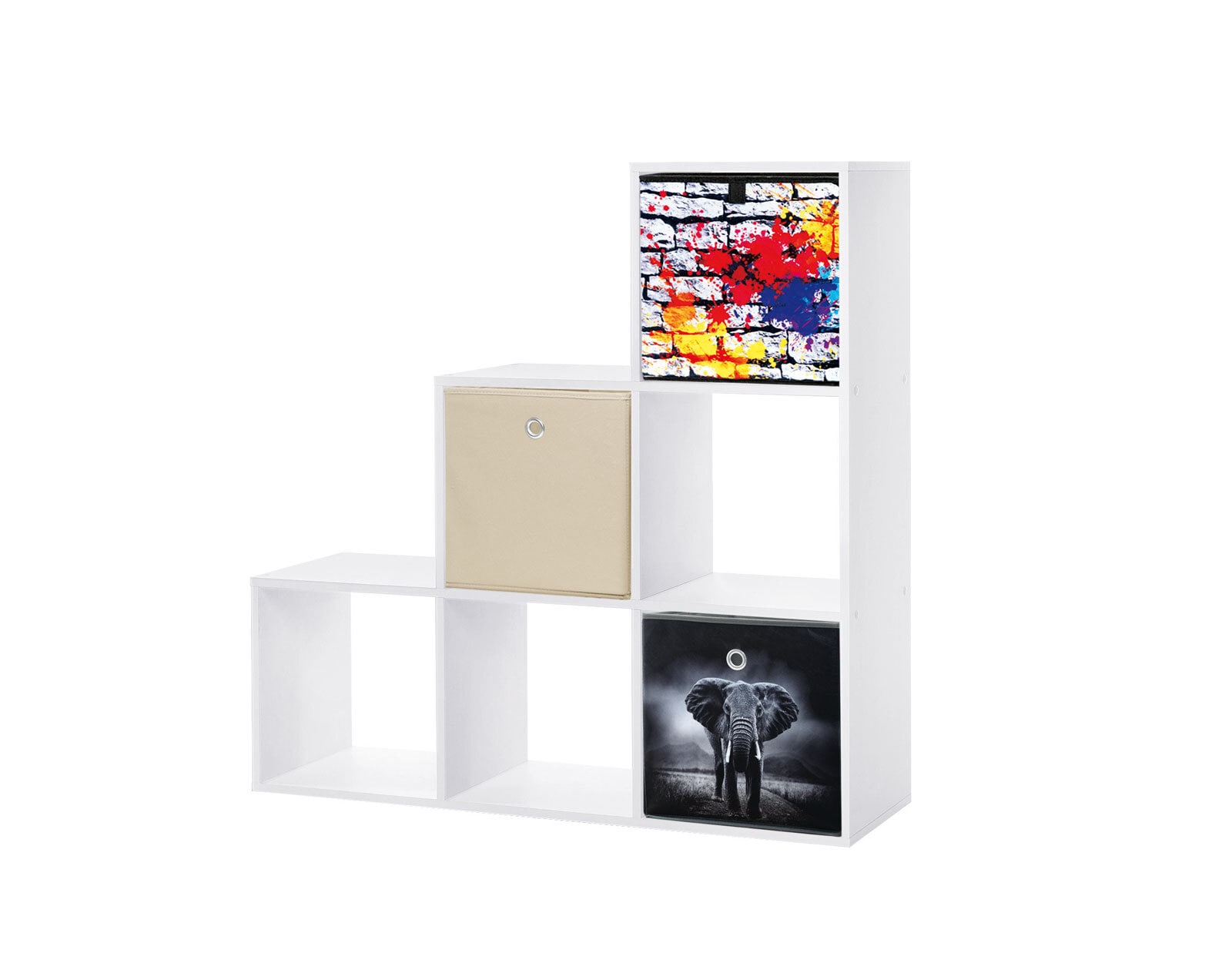 Faltbox Motivdruck Wildlife 32x32x32 cm