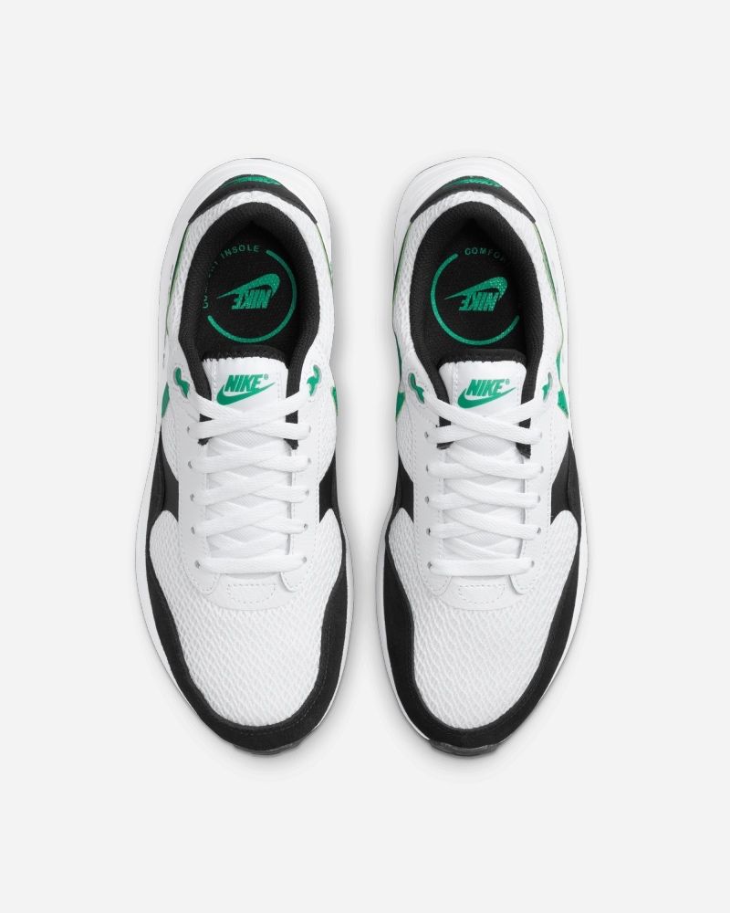 Chaussures Nike Air Max SYSTM Blanc & Vert pour homme