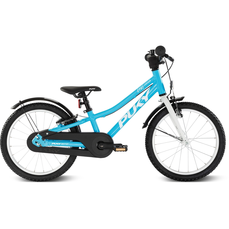 PUKY® Kinderfahrrad CYKE 18 Freilauf, freshbluewhite