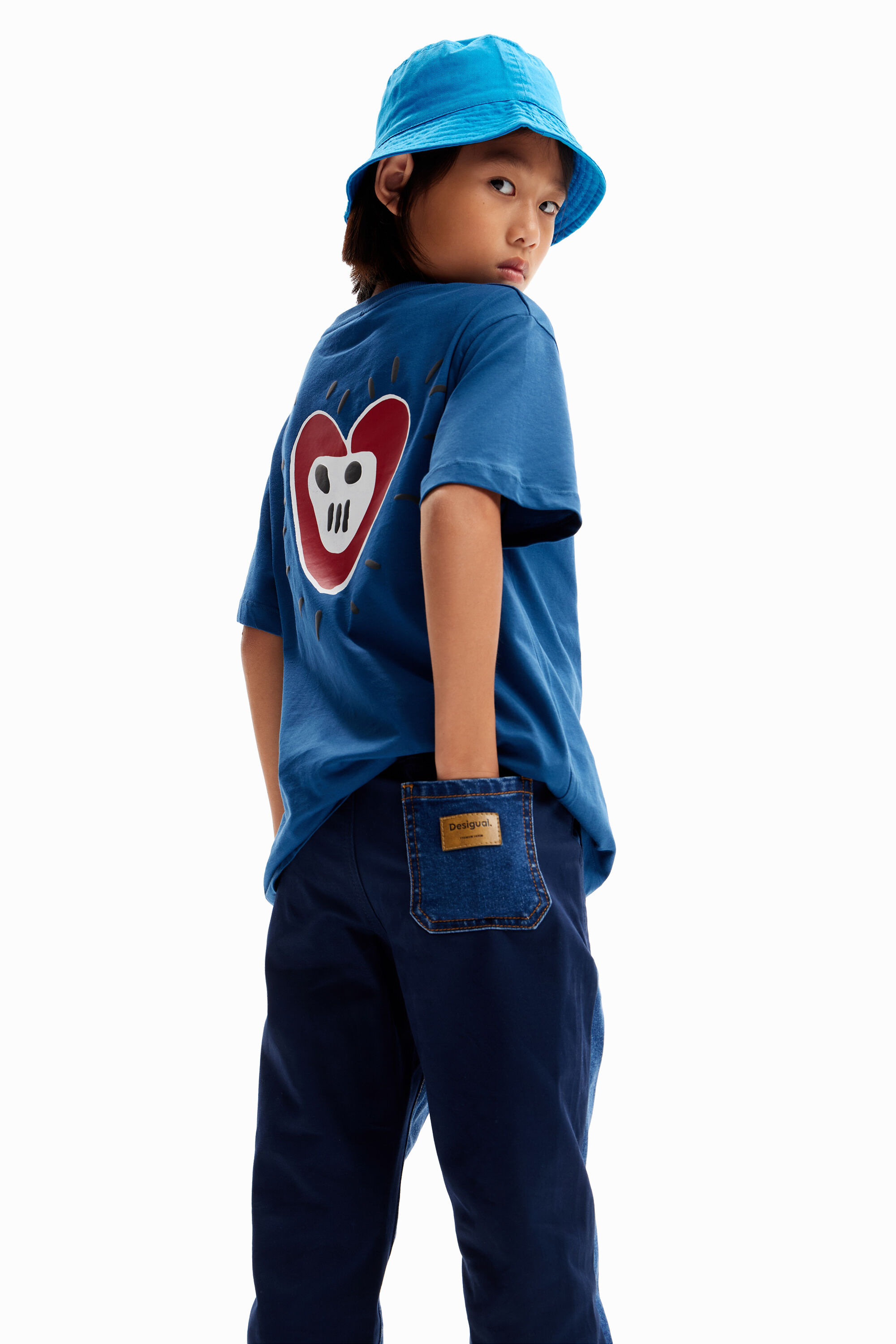 T-shirt cœur arty
