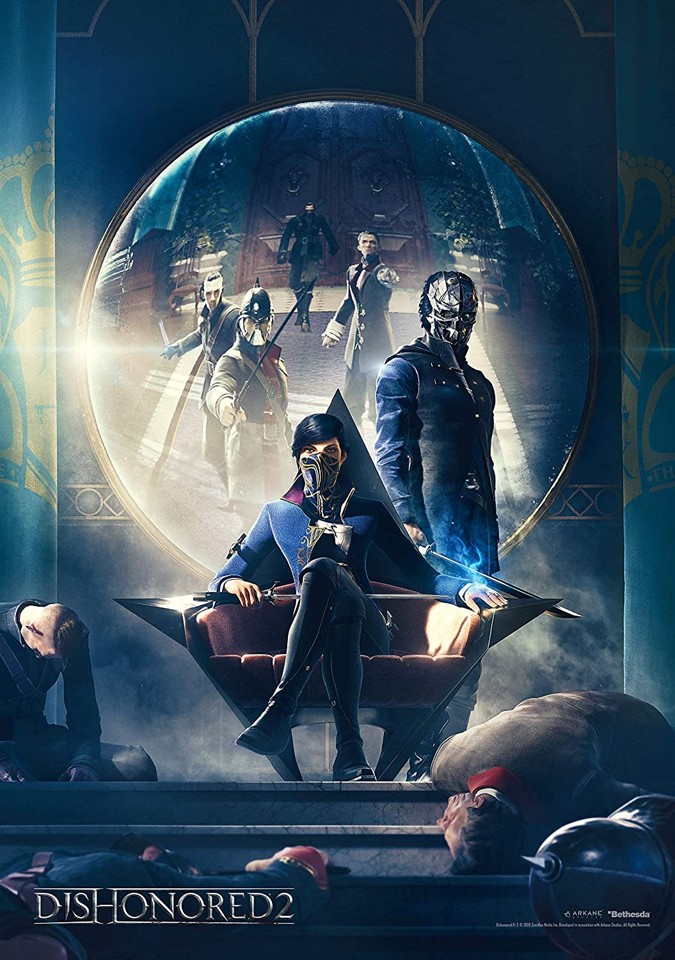 DISHONORED 2 THRONE PUZZLES 1000 pcs
