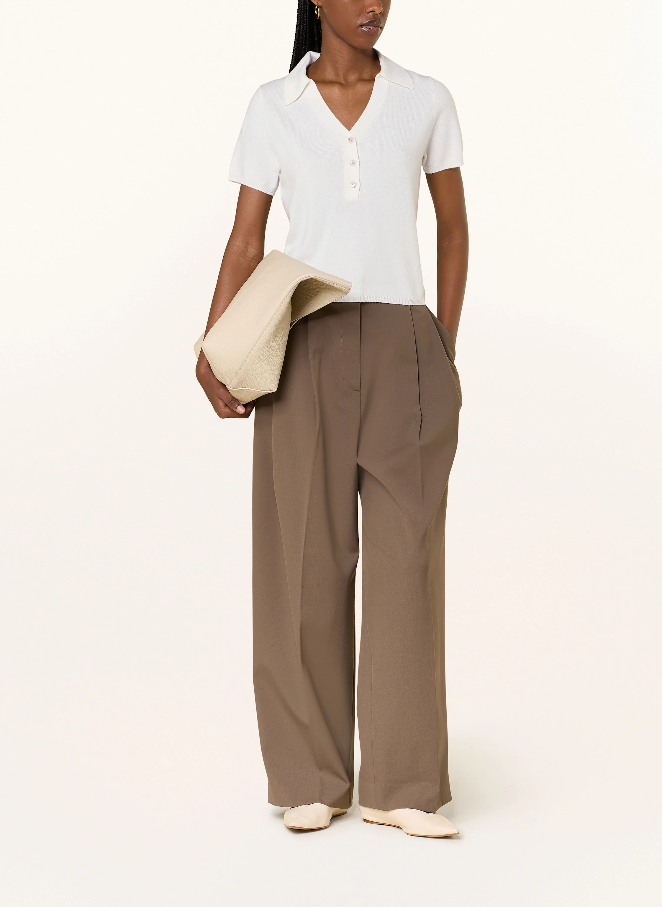 ALLUDE Strickshirt mit Cashmere