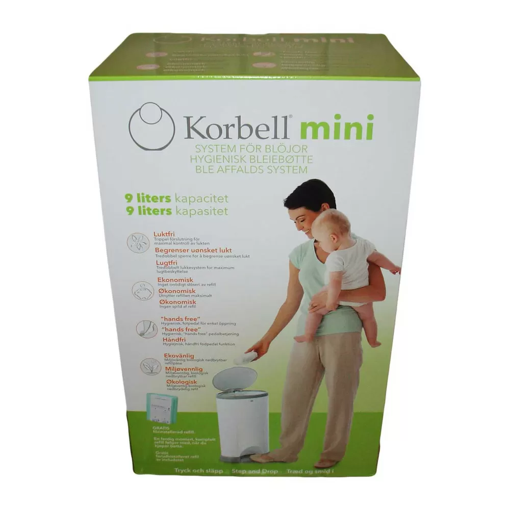 Korbell MINI blespand 44 cm (9L) inkl. refill