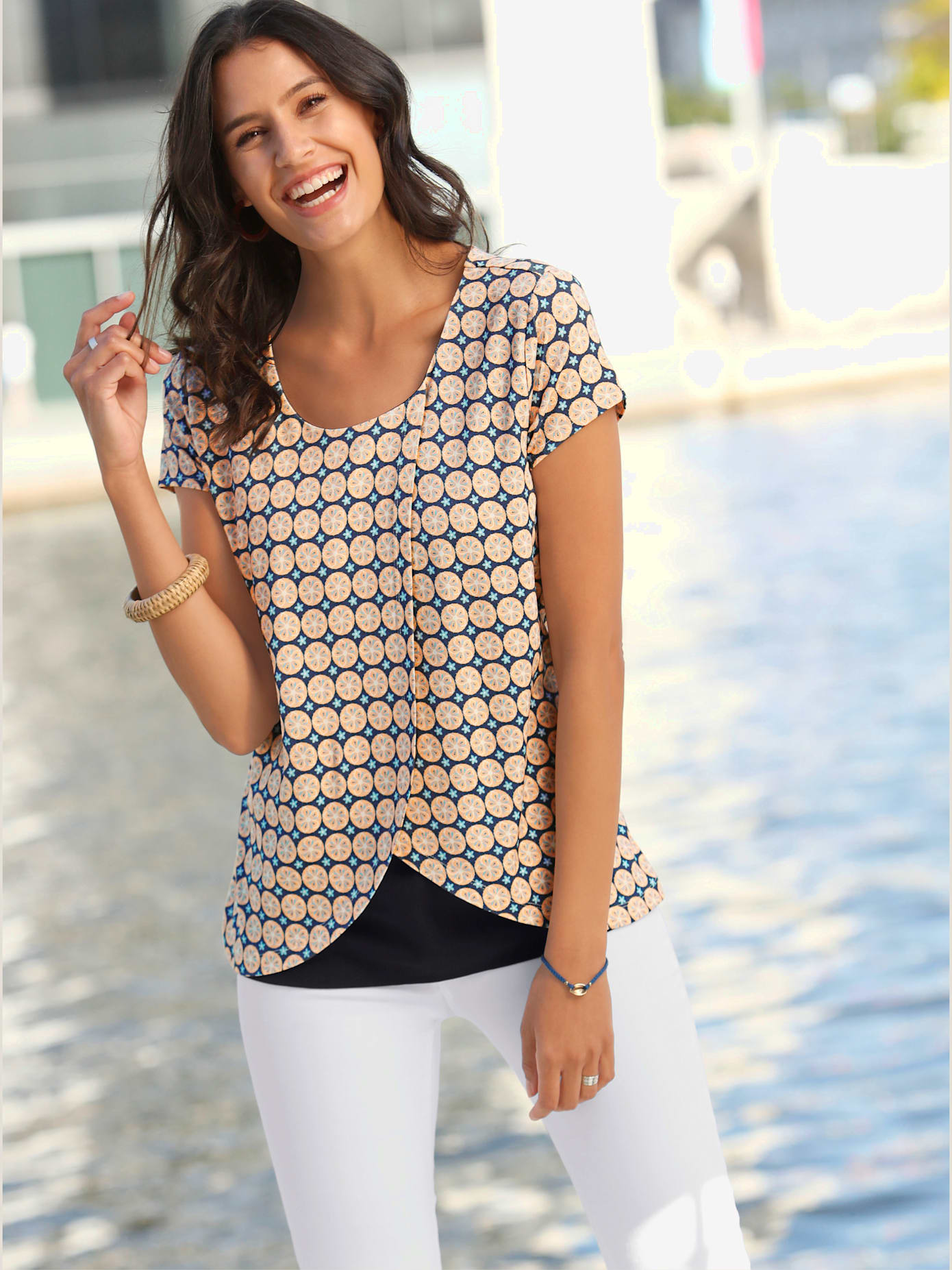 T-shirt à manches courtes viscose