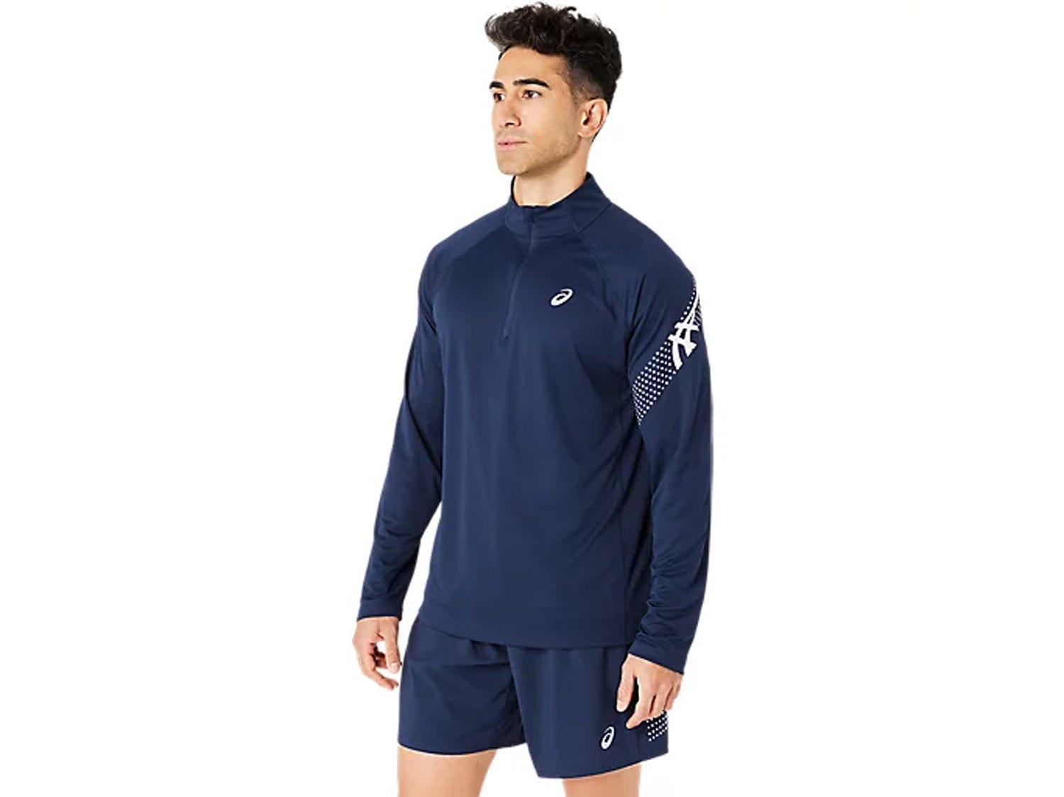 ASICS  Icon Long Sleeve 1/2 Zip
