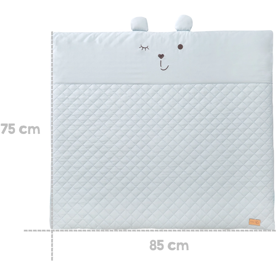 roba Wickelauflage soft Benny Style hellblau