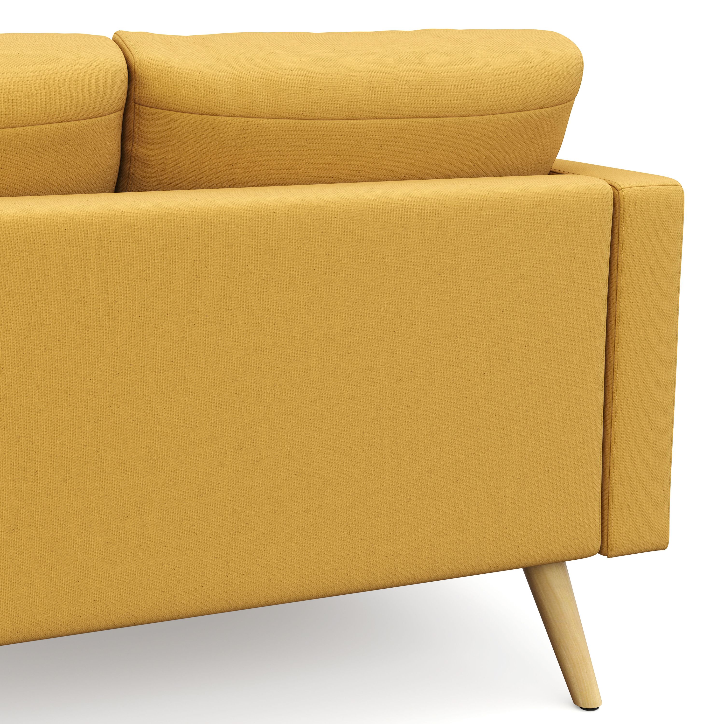 Sofa BLAIR 2-Sitzer gelb