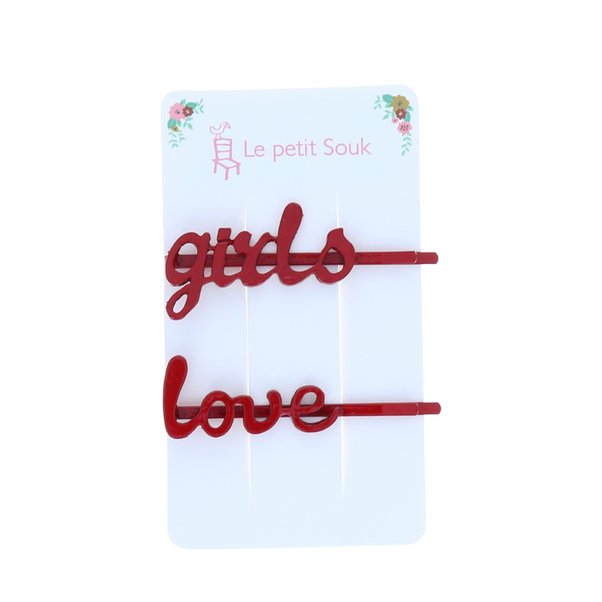 Duo de barrettes Girl power Le petit Souk