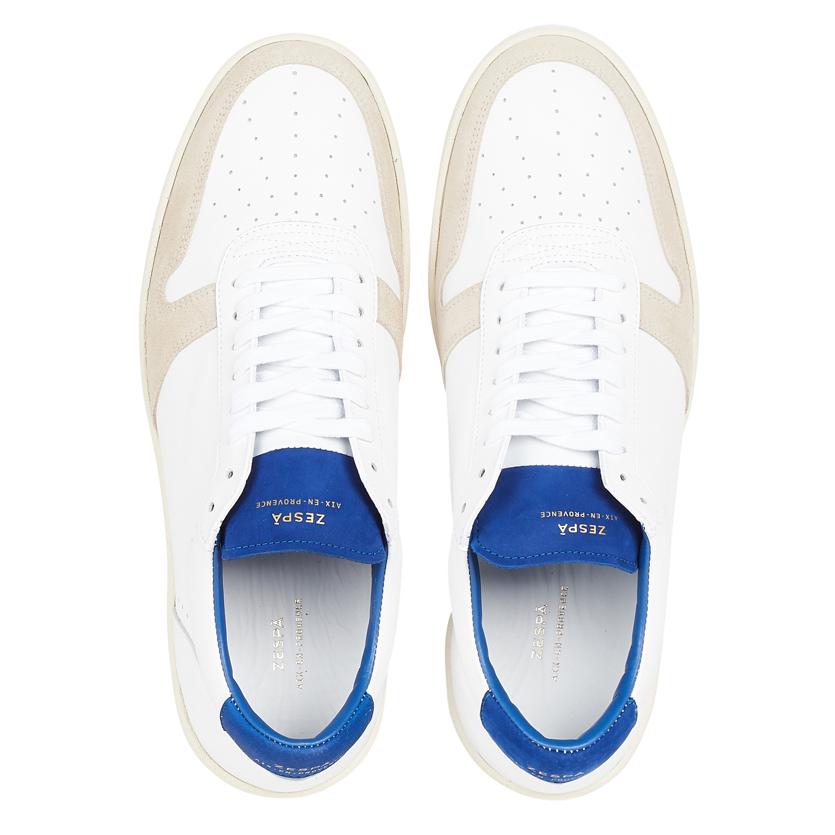 Baskets en cuir | Bleu