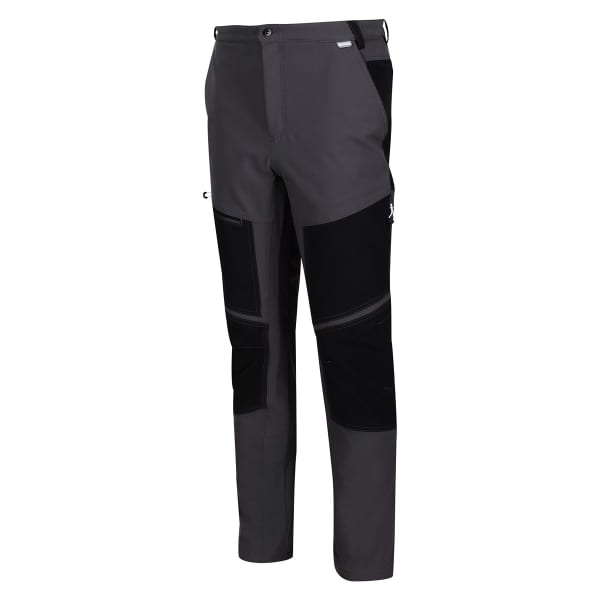 Pantalon randonnée REGATTA QUESTRA IV DARK GREY/BLACK