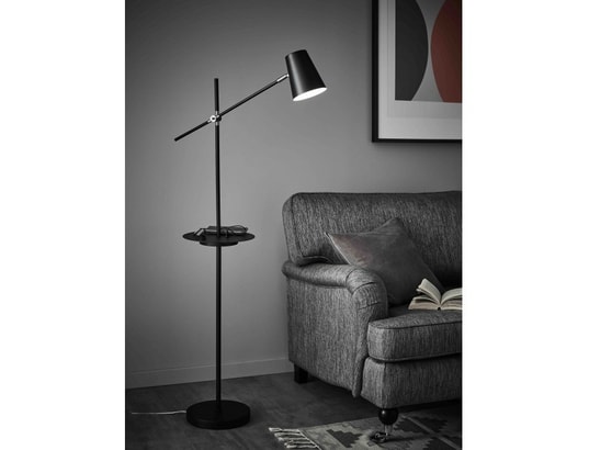 MARKSLOJD - Lampadaire salon Lampadaire linear noir 1 ampoule