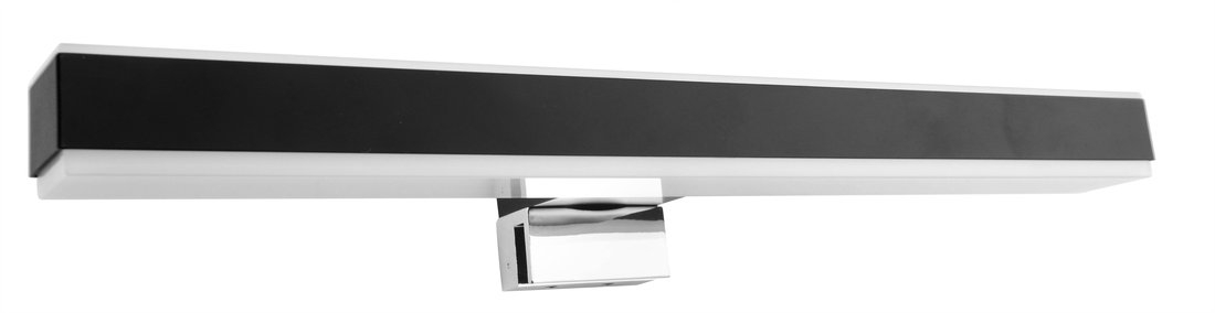 Sapho Veronica 2 Led spiegellamp 30cm mat zwart
