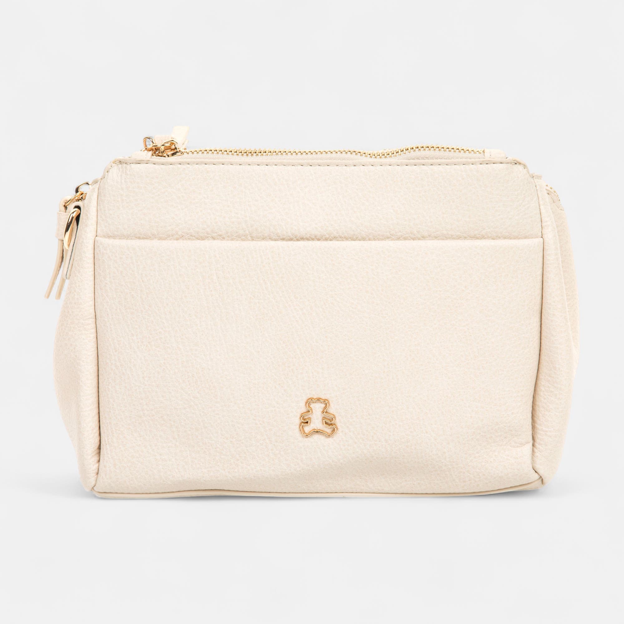 Sac bandoulière beige