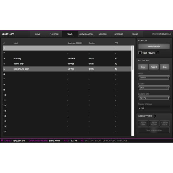Visual Productions QuadCore
