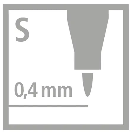 Folienstift - STABILO OHPen universal - wasserlöslich superfein - 10er Pack - schwarz