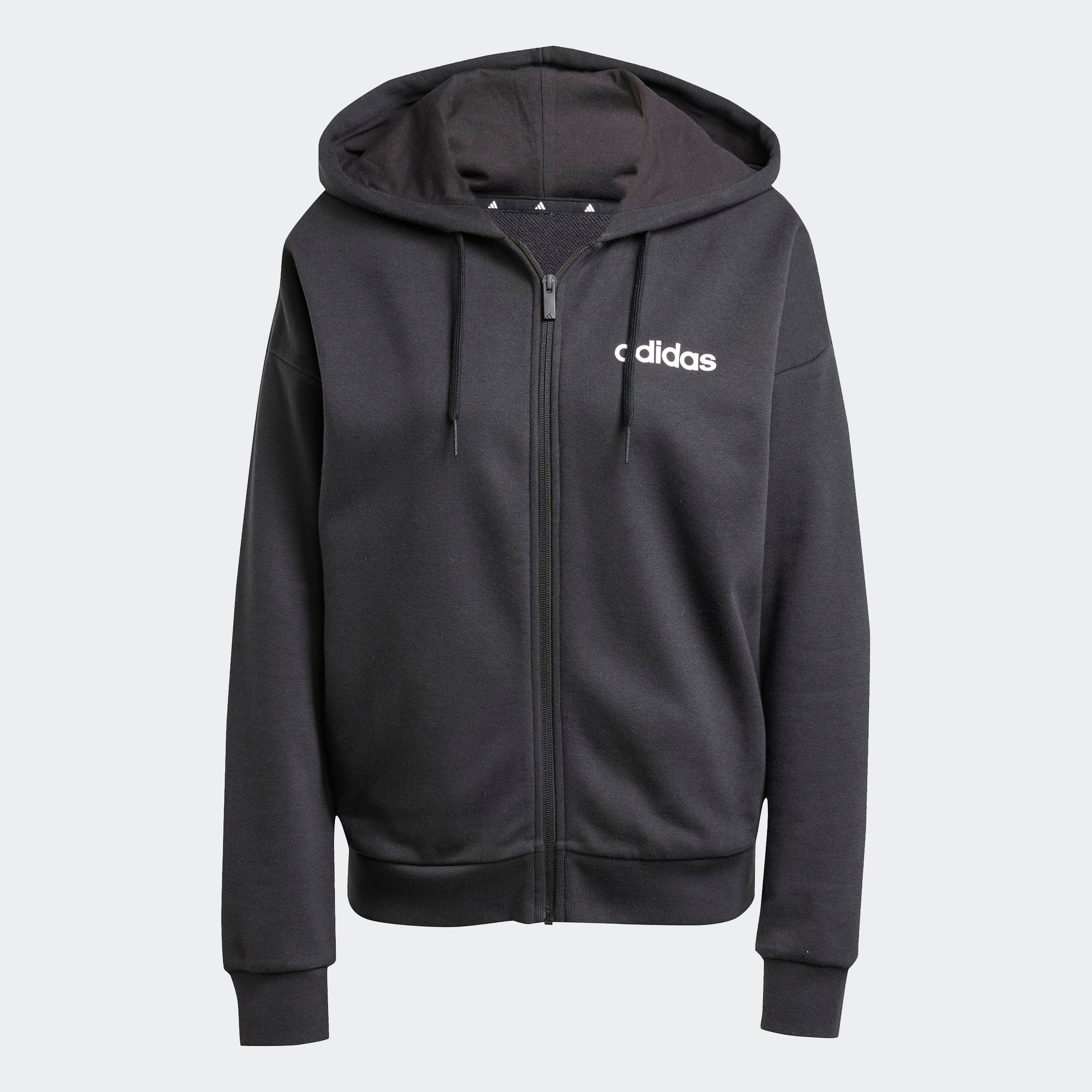 adidas Sportswear Kapuzensweatshirt »W LIN FT FZ HD«