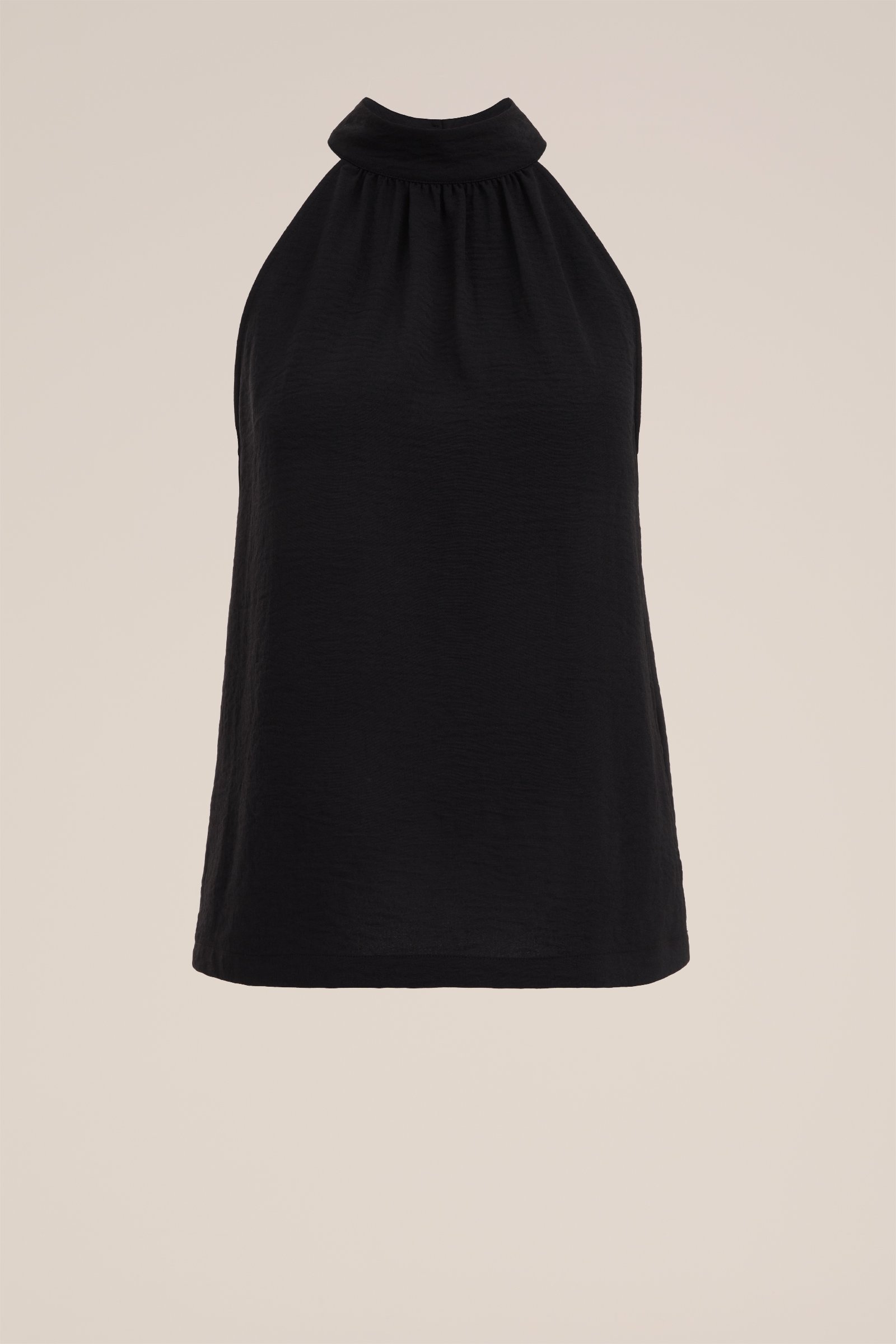 halter top WE Fashion Zwart