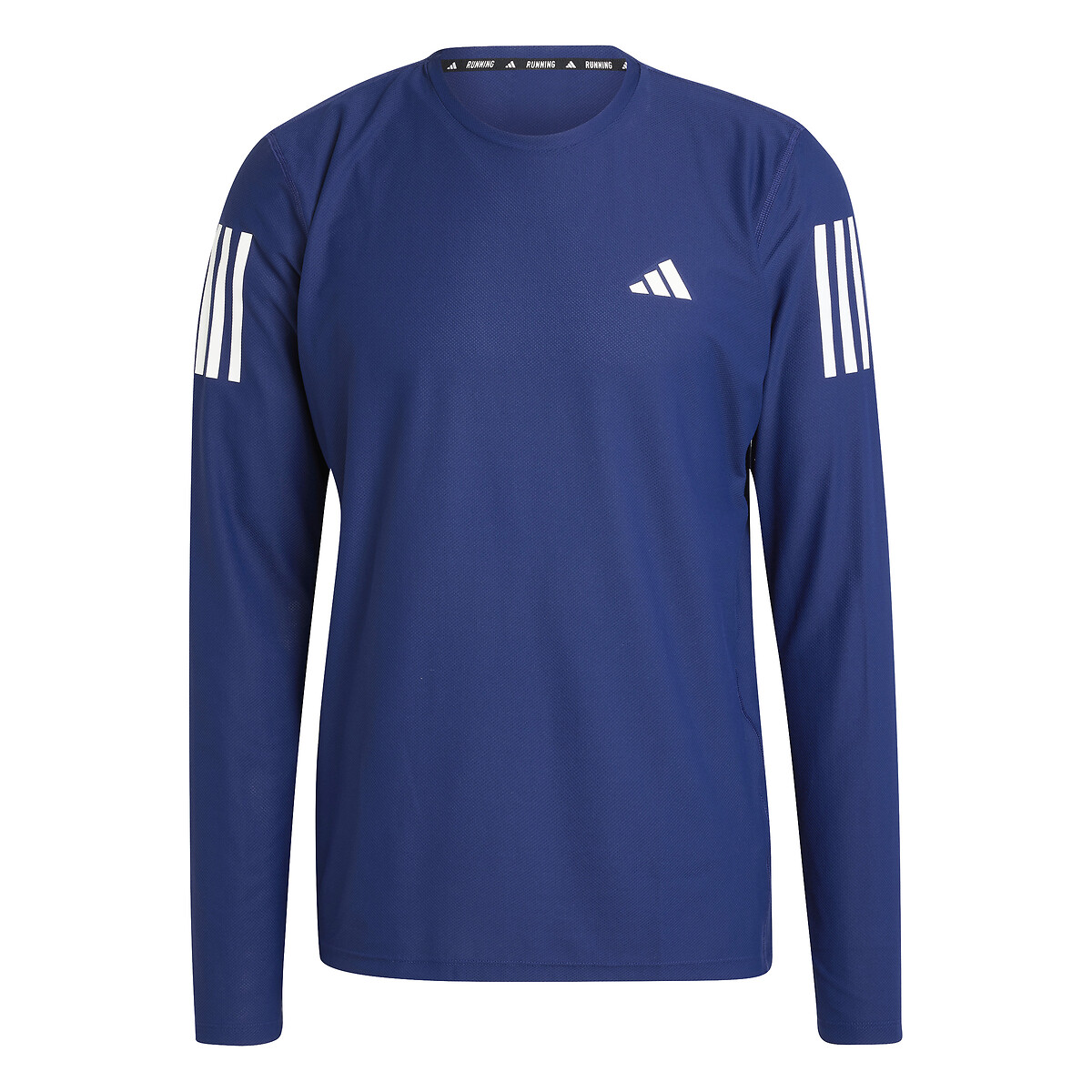 Camiseta de corrida de manga comprida adidas Performance com logotipo