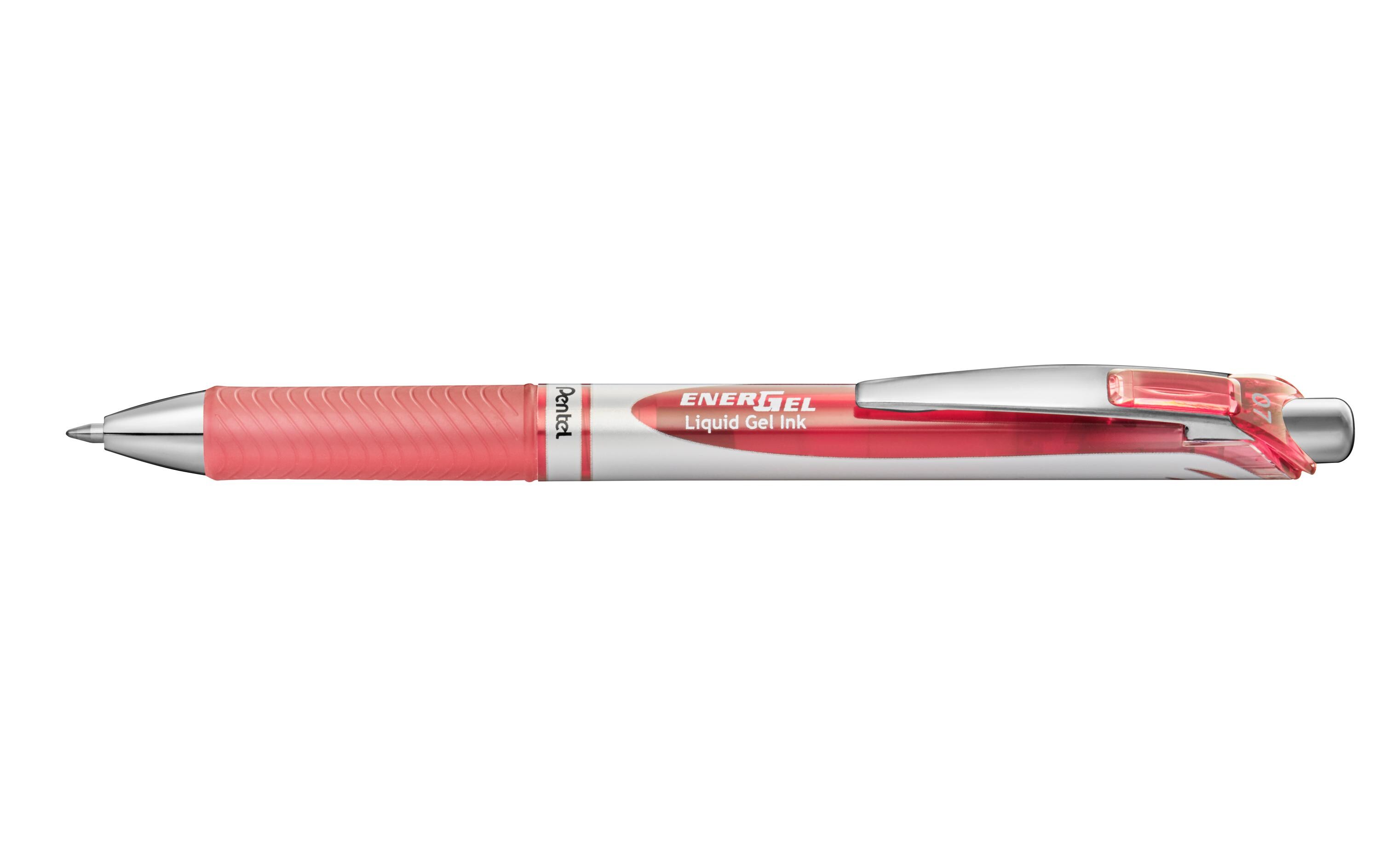 Gelschreiber EnerGel 0.7 mm, KoralleRollerstift zum Schreiben und Zeichnen