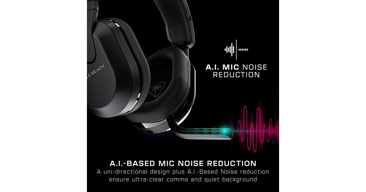 Turtle BeachStealth 600 Gen3 Wireless Multiplatform  over-ear gaming headset  (Zwart, Playstation, Bluetooth / 2,4GHz)