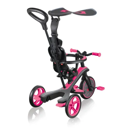 Authentic Sports Globber Explorer Trike 4in1 fuchsia pink