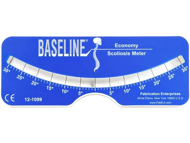 Baseline Skoliometer Messung für Rücken-Fehlbildung