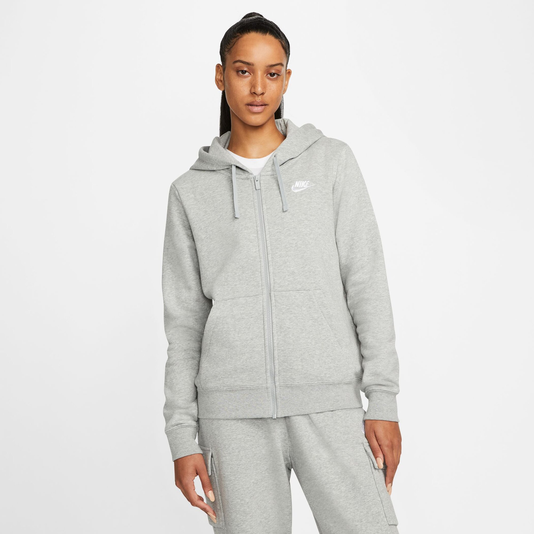Nike W NSW Club FLC FZ Hoodie