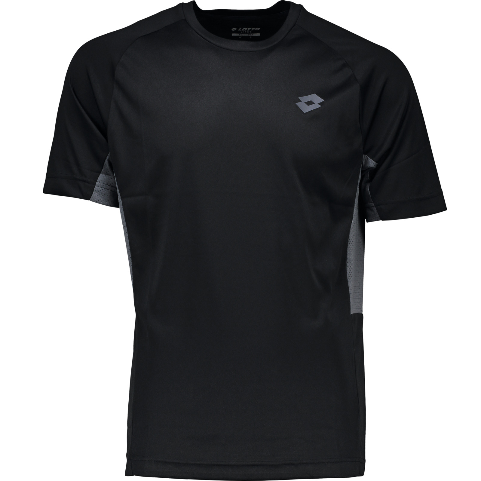 Lotto Herren-T-Shirt XL, schwarz
