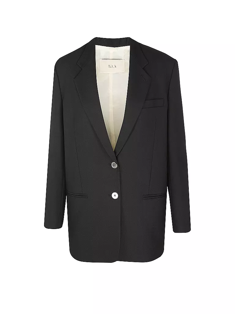 TELA Blazer PETUNIA schwarz