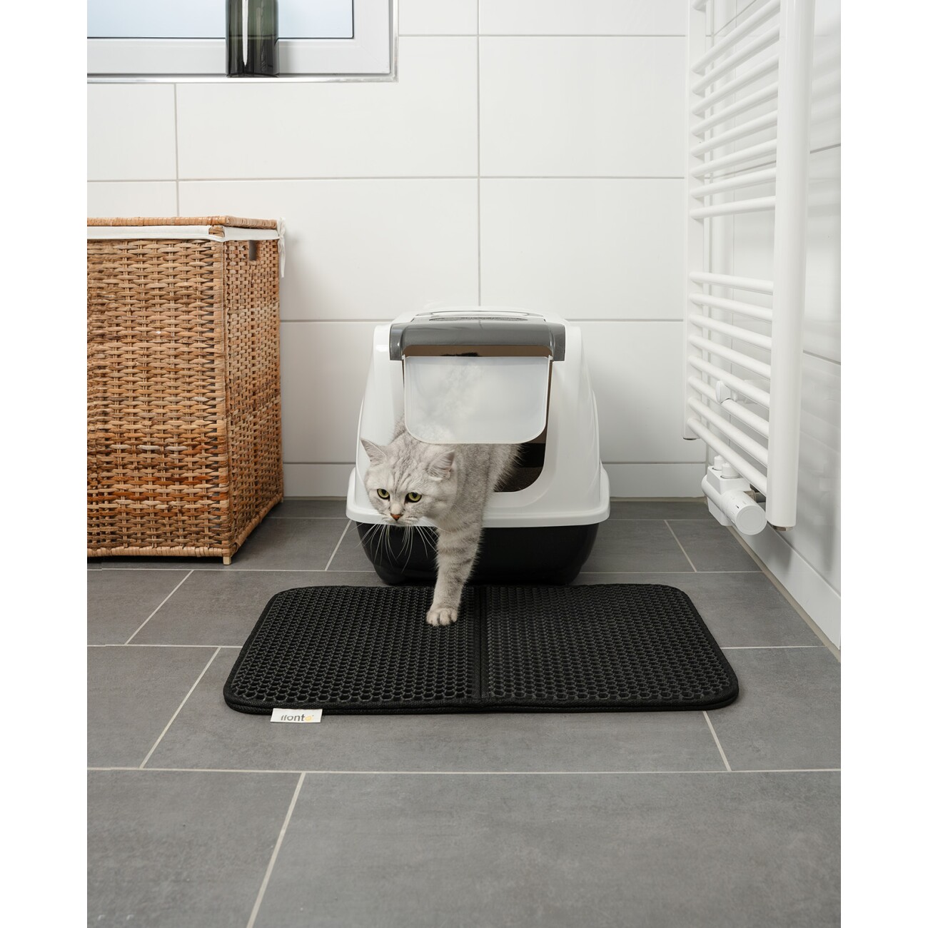 Lionto doppellagige Katzenstreu-Matte S