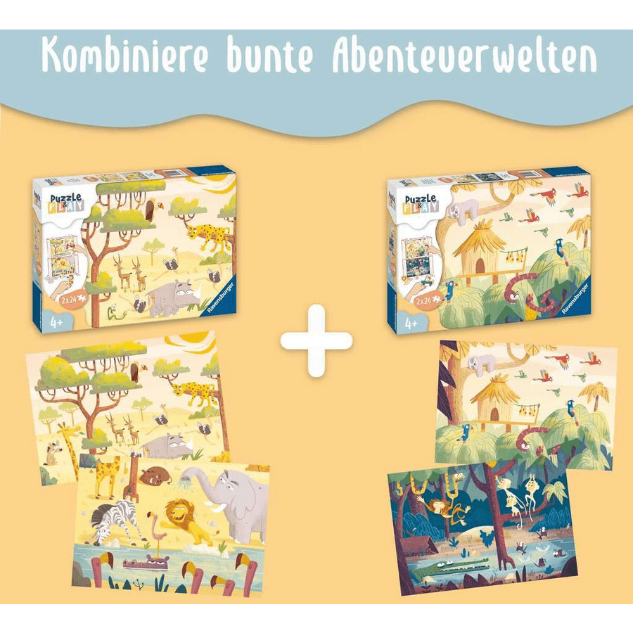 Ravensburger Dschungelabenteuer bunt