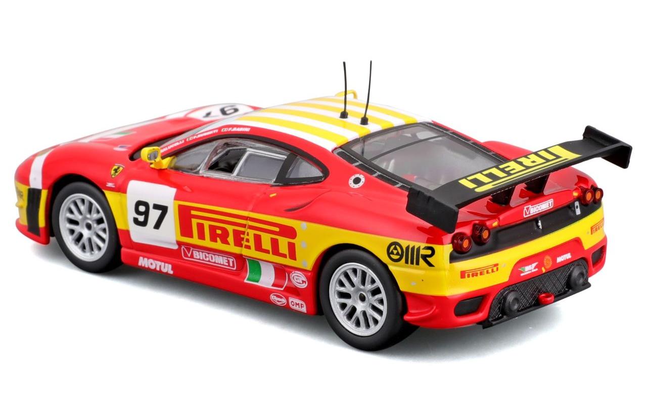 Ferrari Racing F430 GT2 2008 Rot 1:43Sammlermodell im Massstab 1:43